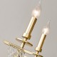 Modern Clear Crystal Chandelier Adjustable 6/8 Lights Crystal Glass Flush Mount Hanging Ceiling Pendant Light Classic Candle Style Lighting Fixture E12/E14 for Bedroom Living Room Hallway Entry 110-240V Modern Clear Crystal Chandelier Adjustable 6/8 Lights Crystal Glass Flush Mount Hanging Ceiling Pendant Light Classic Candle Style Lighting Fixture E12/E14 for Bedroom Living Room Hallway Entry 110-240V