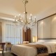 Modern Clear Crystal Chandelier Adjustable 6/8 Lights Crystal Glass Flush Mount Hanging Ceiling Pendant Light Classic Candle Style Lighting Fixture E12/E14 for Bedroom Living Room Hallway Entry 110-240V Modern Clear Crystal Chandelier Adjustable 6/8 Lights Crystal Glass Flush Mount Hanging Ceiling Pendant Light Classic Candle Style Lighting Fixture E12/E14 for Bedroom Living Room Hallway Entry 110-240V