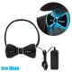Glow in the Dark LED Bow Tie Luminous Flashing Necktie For Birthday Party Wedding Christmas Decoration Halloween Cosplay Costume Glow in the Dark LED Bow Tie Luminous Flashing Necktie For Birthday Party Wedding Christmas Decoration Halloween Cosplay Costume