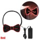 Glow in the Dark LED Bow Tie Luminous Flashing Necktie For Birthday Party Wedding Christmas Decoration Halloween Cosplay Costume Glow in the Dark LED Bow Tie Luminous Flashing Necktie For Birthday Party Wedding Christmas Decoration Halloween Cosplay Costume