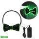 Glow in the Dark LED Bow Tie Luminous Flashing Necktie For Birthday Party Wedding Christmas Decoration Halloween Cosplay Costume Glow in the Dark LED Bow Tie Luminous Flashing Necktie For Birthday Party Wedding Christmas Decoration Halloween Cosplay Costume