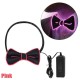 Glow in the Dark LED Bow Tie Luminous Flashing Necktie For Birthday Party Wedding Christmas Decoration Halloween Cosplay Costume Glow in the Dark LED Bow Tie Luminous Flashing Necktie For Birthday Party Wedding Christmas Decoration Halloween Cosplay Costume