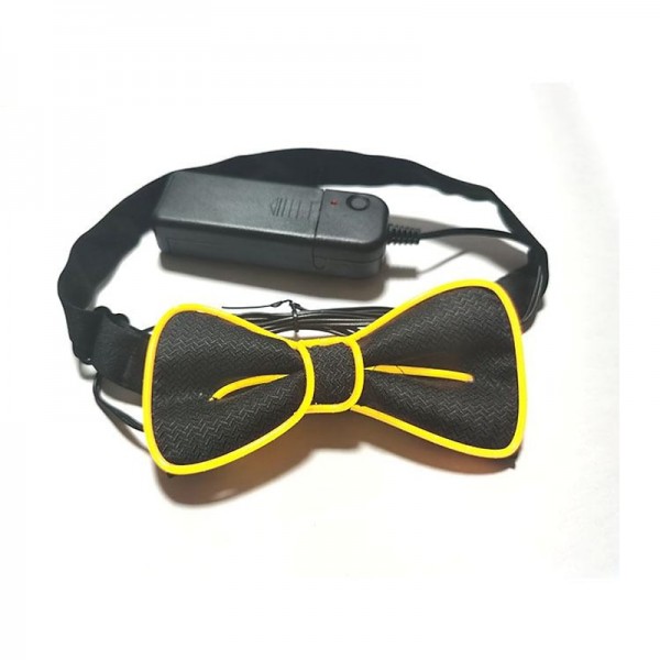Glow in the Dark LED Bow Tie Luminous Flashing Necktie For Birthday Party Wedding Christmas Decoration Halloween Cosplay Costume Glow in the Dark LED Bow Tie Luminous Flashing Necktie For Birthday Party Wedding Christmas Decoration Halloween Cosplay Costume
