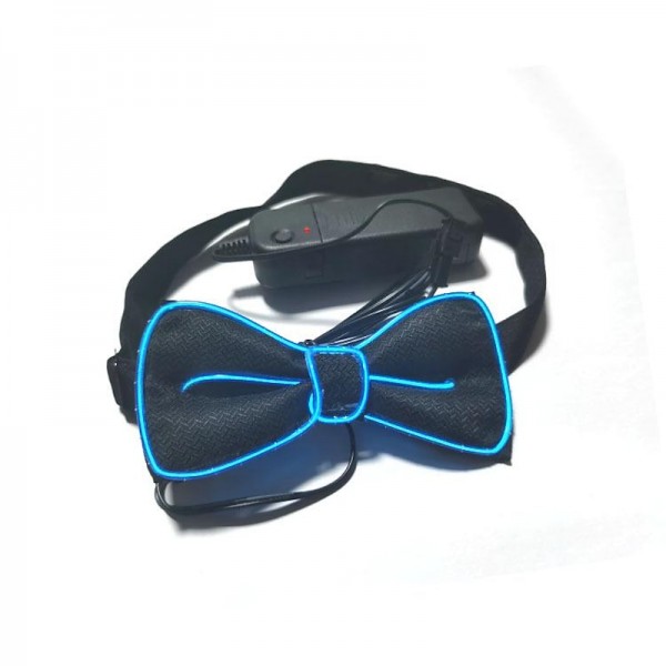Glow in the Dark LED Bow Tie Luminous Flashing Necktie For Birthday Party Wedding Christmas Decoration Halloween Cosplay Costume Glow in the Dark LED Bow Tie Luminous Flashing Necktie For Birthday Party Wedding Christmas Decoration Halloween Cosplay Costume