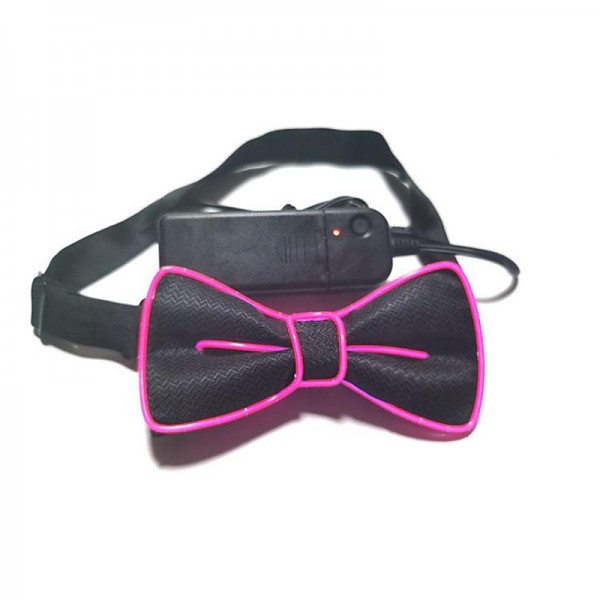 Glow in the Dark LED Bow Tie Luminous Flashing Necktie For Birthday Party Wedding Christmas Decoration Halloween Cosplay Costume Glow in the Dark LED Bow Tie Luminous Flashing Necktie For Birthday Party Wedding Christmas Decoration Halloween Cosplay Costume