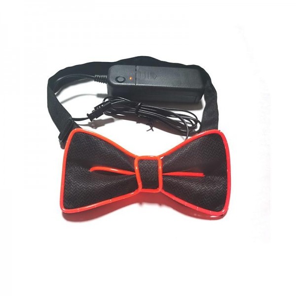 Glow in the Dark LED Bow Tie Luminous Flashing Necktie For Birthday Party Wedding Christmas Decoration Halloween Cosplay Costume Glow in the Dark LED Bow Tie Luminous Flashing Necktie For Birthday Party Wedding Christmas Decoration Halloween Cosplay Costume