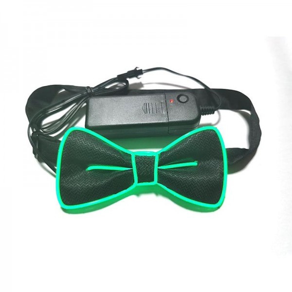 Glow in the Dark LED Bow Tie Luminous Flashing Necktie For Birthday Party Wedding Christmas Decoration Halloween Cosplay Costume Glow in the Dark LED Bow Tie Luminous Flashing Necktie For Birthday Party Wedding Christmas Decoration Halloween Cosplay Costume