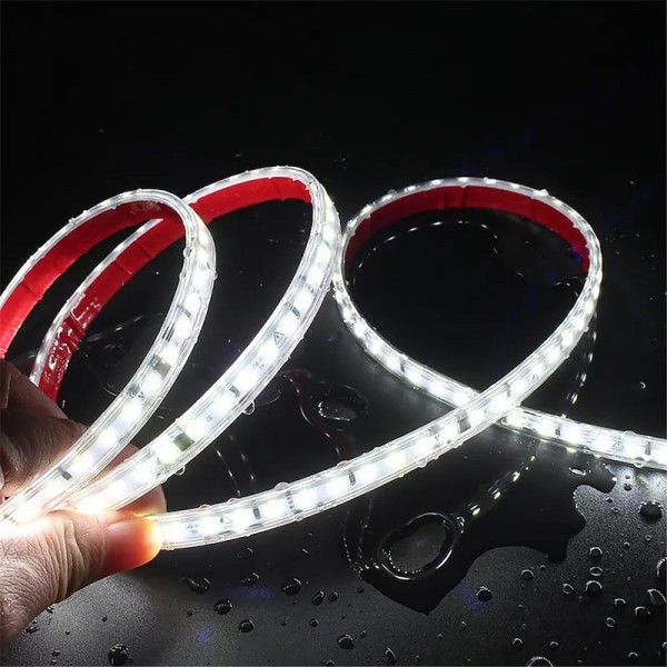 AC220V-240V LED Strip NO Need Driver IP65 Waterproof 3000K 4000K 6000K 2835 120Leds/M Flexible Ribbon Rope Tape Light AC220V-240V LED Strip NO Need Driver IP65 Waterproof 3000K 4000K 6000K 2835 120Leds/M Flexible Ribbon Rope Tape Light