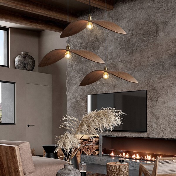 LED Pendant Light Wooden Wabi-Sabi Pendant Lights,Nordic Light Fixture,Minimalist Lamp,Wabi Sabi Lampshade,Rustic WabiSabi Ceiling Light Pendant Light 110-240V LED Pendant Light Wooden Wabi-Sabi Pendant Lights,Nordic Light Fixture,Minimalist Lamp,Wabi Sabi Lampshade,Rustic WabiSabi Ceiling Light Pendant Light 110-240V