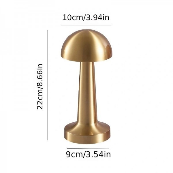 Nordic Modern Mushroom Table Lamp with Iron Touch Switch LED Bedside Lamp for Living Room Bedroom Study Room and Home Office Nordic Modern Mushroom Table Lamp with Iron Touch Switch LED Bedside Lamp for Living Room Bedroom Study Room and Home Office