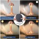 Nordic Modern Mushroom Table Lamp with Iron Touch Switch LED Bedside Lamp for Living Room Bedroom Study Room and Home Office Nordic Modern Mushroom Table Lamp with Iron Touch Switch LED Bedside Lamp for Living Room Bedroom Study Room and Home Office
