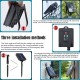 Halloween Christmas Neon Light with Solar LED Light with SMD2835 Remote Control 8-mode Color Changing USB Charging 1000mAh IP67 Waterproof Outdoor Decoration Automatic Timing Halloween Christmas Neon Light with Solar LED Light with SMD2835 Remote Control 8-mode Color Changing USB Charging 1000mAh IP67 Waterproof Outdoor Decoration Automatic Timing