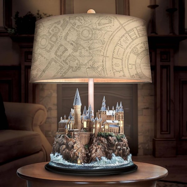 HARRY POTTER Table Lamp with Illuminated HOGWARTS Castle, Christmas Decor Gift Xmas Gift 18.5*12CM HARRY POTTER Table Lamp with Illuminated HOGWARTS Castle, Christmas Decor Gift Xmas Gift 18.5*12CM