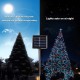 Outdoor Solar String Lights, Solar Powered Fairy Lights With 8 Modes Waterproof Decoration Copper Wire Lights For Patio Yard Trees Christmas Wedding Party