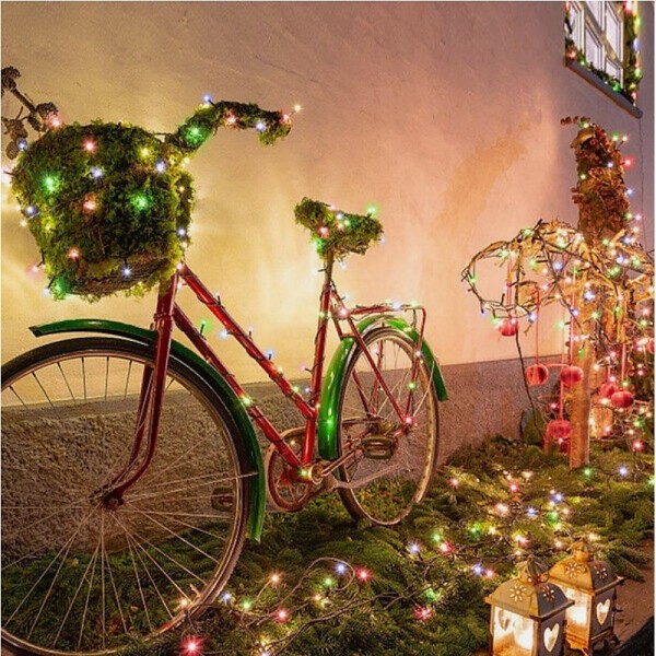 Outdoor Solar String Lights, Solar Powered Fairy Lights With 8 Modes Waterproof Decoration Copper Wire Lights For Patio Yard Trees Christmas Wedding Party
