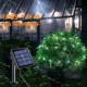 Outdoor Solar String Lights, Solar Powered Fairy Lights With 8 Modes Waterproof Decoration Copper Wire Lights For Patio Yard Trees Christmas Wedding Party