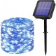Outdoor Solar String Lights, Solar Powered Fairy Lights With 8 Modes Waterproof Decoration Copper Wire Lights For Patio Yard Trees Christmas Wedding Party