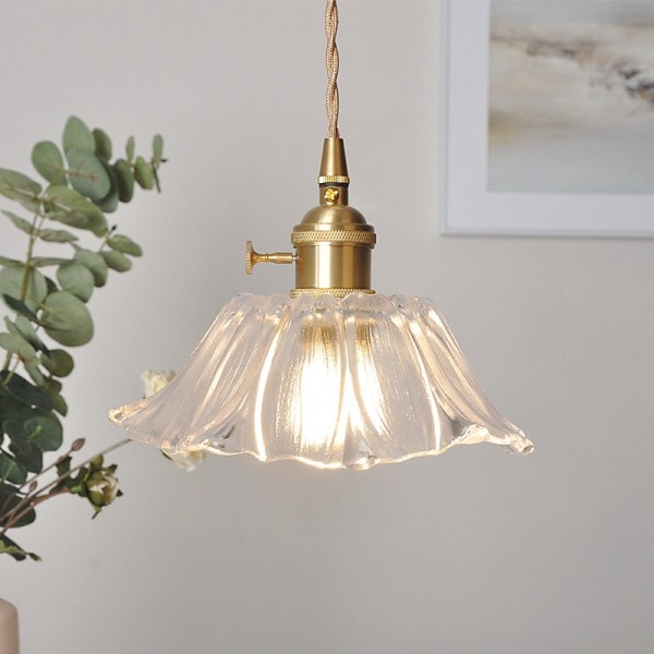 Glass Pendant Light Kitchen Island Lighting Fixture, Purple Flower Glass Shade Style Drop Ceiling Lamp, Dining Room Bedroom Bar Rustic E27 Hanging Chandelier Glass Pendant Light Kitchen Island Lighting Fixture, Purple Flower Glass Shade Style Drop Ceiling Lamp, Dining Room Bedroom Bar Rustic E27 Hanging Chandelier