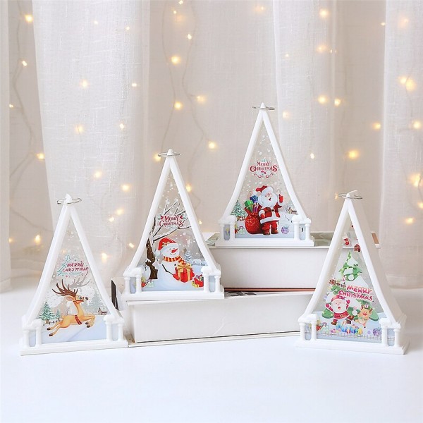 Christmas Decorative Tabletop Ornaments Retro LED Wind Lights Small Night Lights Hanging Ornaments Window Decorations and Props 1PC Christmas Decorative Tabletop Ornaments Retro LED Wind Lights Small Night Lights Hanging Ornaments Window Decorations and Props 1PC