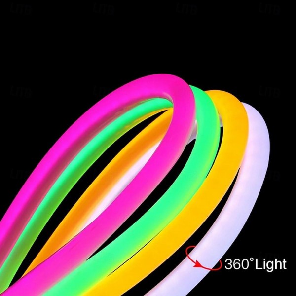 Neon Light Sign LED Strip Flexiable 360 Round Tube Lamp 30M IP67 Waterproof Flexible Rope String Home Decoration Neon Light Sign LED Strip Flexiable 360 Round Tube Lamp 30M IP67 Waterproof Flexible Rope String Home Decoration