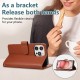 Phone Case For iPhone 15 Pro Max Plus iPhone 14 13 12 11 Pro Max Plus Mini SE Back Cover with Stand Holder Magnetic Zipper Retro TPU PU Leather Phone Case For iPhone 15 Pro Max Plus iPhone 14 13 12 11 Pro Max Plus Mini SE Back Cover with Stand Holder Magnetic Zipper Retro TPU PU Leather