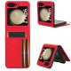 Phone Case For Samsung Galaxy Z Flip 5 Flip Cover Card Slot Shockproof Retro PC PU Leather Phone Case For Samsung Galaxy Z Flip 5 Flip Cover Card Slot Shockproof Retro PC PU Leather