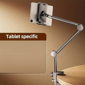 Metal Cantilever Mobile Phone Stand Telescopic Folding Desktop Live Overhead Shooting Stand Bed And Bed Catch-up Drama