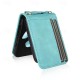 Phone Case For Samsung Galaxy Z Flip 5 Flip Cover with Lanyard Card Slot Shockproof Retro PC PU Leather