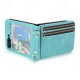 Phone Case For Samsung Galaxy Z Flip 5 Flip Cover with Lanyard Card Slot Shockproof Retro PC PU Leather