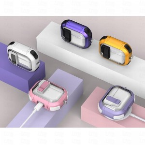 Airpods Case Cover TPU Compatible with Apple Air pods Pro 2 1 AirPods 3 2 1 With Keychain Dustproof Shockproof