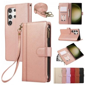 Phone Case For Samsung Galaxy S24 S23 S22 S21 Ultra Plus A55 A35 A25 A15 5G A54 A34 A14 S20 Plus S20 Ultra S20 A53 A33 A23 A13 S20 FE Wallet Case with Stand Holder Magnetic Zipper Retro TPU PU Leather Phone Case For Samsung Galaxy S24 S23 S22 S21 Ultra Plus A55 A35 A25 A15 5G A54 A34 A14 S20 Plus S20 Ultra S20 A53 A33 A23 A13 S20 FE Wallet Case with Stand Holder Magnetic Zipper Retro TPU PU Leather