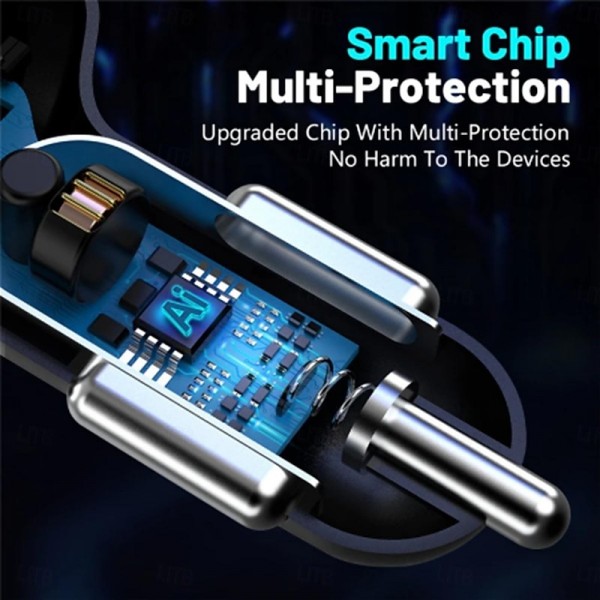 Charging Station 66 W Output Power 4 Port Multi USB Charger Station CE Certified Universal 4 in 1 LED Screen For Apple Watch Universal Cellphone Charging Station 66 W Output Power 4 Port Multi USB Charger Station CE Certified Universal 4 in 1 LED Screen For Apple Watch Universal Cellphone