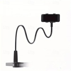 Mobile Phone Lazy Stand Bedside TV Live Tablet Computer Double Chuck Spiral Base Desktop Phone Stand