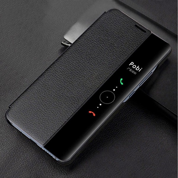 Phone Case for Huawei P40 P30 P20 Pro Lite Mate 40 30 20 Pro Honor 20 Pro With Windows Flip Translucent Full Body Cases Hard PU Leather Luxury Leather Hard PC Window View Smart Clear View
