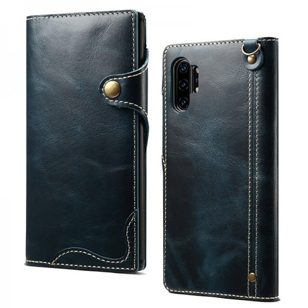 Phone Case For Samsung Galaxy S24 S23 S22 S21 S20 Plus Ultra Note 20 Ultra Full Body Case Leather Card Holder Solid Color Genuine Leather Phone Case For Samsung Galaxy S24 S23 S22 S21 S20 Plus Ultra Note 20 Ultra Full Body Case Leather Card Holder Solid Color Genuine Leather