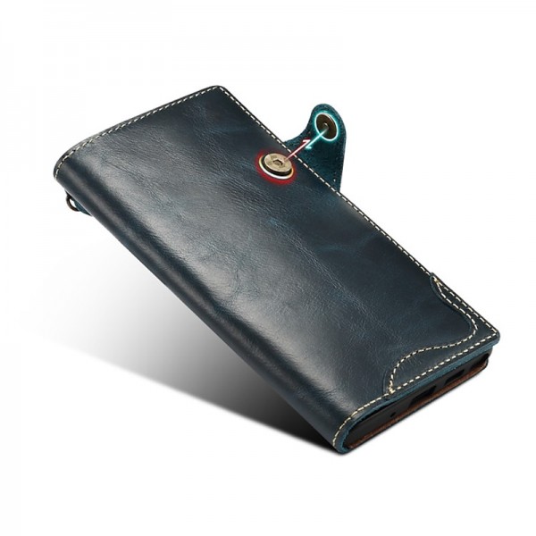 Phone Case For Samsung Galaxy S24 S23 S22 S21 S20 Plus Ultra Note 20 Ultra Full Body Case Leather Card Holder Solid Color Genuine Leather Phone Case For Samsung Galaxy S24 S23 S22 S21 S20 Plus Ultra Note 20 Ultra Full Body Case Leather Card Holder Solid Color Genuine Leather