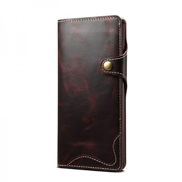 Phone Case For Samsung Galaxy S24 S23 S22 S21 S20 Plus Ultra Note 20 Ultra Full Body Case Leather Card Holder Solid Color Genuine Leather Phone Case For Samsung Galaxy S24 S23 S22 S21 S20 Plus Ultra Note 20 Ultra Full Body Case Leather Card Holder Solid Color Genuine Leather