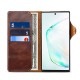 Phone Case For Samsung Galaxy S24 S23 S22 S21 S20 Plus Ultra Note 20 Ultra Full Body Case Leather Card Holder Solid Color Genuine Leather Phone Case For Samsung Galaxy S24 S23 S22 S21 S20 Plus Ultra Note 20 Ultra Full Body Case Leather Card Holder Solid Color Genuine Leather