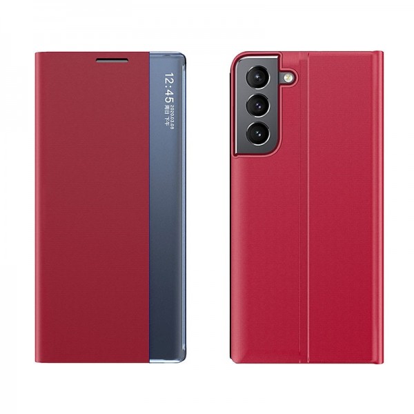Phone Case For Samsung Galaxy S24 S23 S22 S21 Ultra Plus A72 Full Body Case Auto Sleep / Wake Up Magnetic Flip Kickstand Solid Colored TPU PU Leather