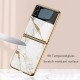 Phone Case For Samsung Galaxy Z Flip 5 Z Flip 4 Z Flip 3 Z Flip 2 Z Flip Back Cover Plating Camera Lens Protector Shockproof Transparent Solid Colored Marble Tempered Glass Phone Case For Samsung Galaxy Z Flip 5 Z Flip 4 Z Flip 3 Z Flip 2 Z Flip Back Cover Plating Camera Lens Protector Shockproof Transparent Solid Colored Marble Tempered Glass
