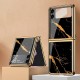Phone Case For Samsung Galaxy Z Flip 5 Z Flip 4 Z Flip 3 Z Flip 2 Z Flip Back Cover Plating Camera Lens Protector Shockproof Transparent Solid Colored Marble Tempered Glass Phone Case For Samsung Galaxy Z Flip 5 Z Flip 4 Z Flip 3 Z Flip 2 Z Flip Back Cover Plating Camera Lens Protector Shockproof Transparent Solid Colored Marble Tempered Glass