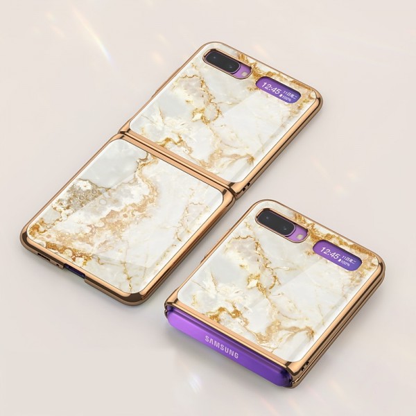 Phone Case For Samsung Galaxy Z Flip 5 Z Flip 4 Z Flip 3 Z Flip 2 Z Flip Back Cover Plating Camera Lens Protector Shockproof Transparent Solid Colored Marble Tempered Glass Phone Case For Samsung Galaxy Z Flip 5 Z Flip 4 Z Flip 3 Z Flip 2 Z Flip Back Cover Plating Camera Lens Protector Shockproof Transparent Solid Colored Marble Tempered Glass