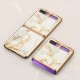 Phone Case For Samsung Galaxy Z Flip 5 Z Flip 4 Z Flip 3 Z Flip 2 Z Flip Back Cover Plating Camera Lens Protector Shockproof Transparent Solid Colored Marble Tempered Glass Phone Case For Samsung Galaxy Z Flip 5 Z Flip 4 Z Flip 3 Z Flip 2 Z Flip Back Cover Plating Camera Lens Protector Shockproof Transparent Solid Colored Marble Tempered Glass