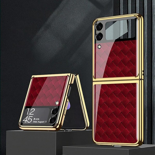 Phone Case For Samsung Galaxy Z Flip 5 Z Flip 4 Z Flip 3 Z Flip 2 Z Flip Back Cover Plating Camera Lens Protector Shockproof Transparent Solid Colored Marble Tempered Glass Phone Case For Samsung Galaxy Z Flip 5 Z Flip 4 Z Flip 3 Z Flip 2 Z Flip Back Cover Plating Camera Lens Protector Shockproof Transparent Solid Colored Marble Tempered Glass