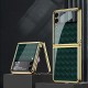 Phone Case For Samsung Galaxy Z Flip 5 Z Flip 4 Z Flip 3 Z Flip 2 Z Flip Back Cover Plating Camera Lens Protector Shockproof Transparent Solid Colored Marble Tempered Glass Phone Case For Samsung Galaxy Z Flip 5 Z Flip 4 Z Flip 3 Z Flip 2 Z Flip Back Cover Plating Camera Lens Protector Shockproof Transparent Solid Colored Marble Tempered Glass