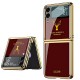 Phone Case For Samsung Galaxy Z Flip 5 Z Flip 4 Z Flip 3 Z Flip 2 Z Flip Back Cover Plating Camera Lens Protector Shockproof Transparent Solid Colored Marble Tempered Glass Phone Case For Samsung Galaxy Z Flip 5 Z Flip 4 Z Flip 3 Z Flip 2 Z Flip Back Cover Plating Camera Lens Protector Shockproof Transparent Solid Colored Marble Tempered Glass