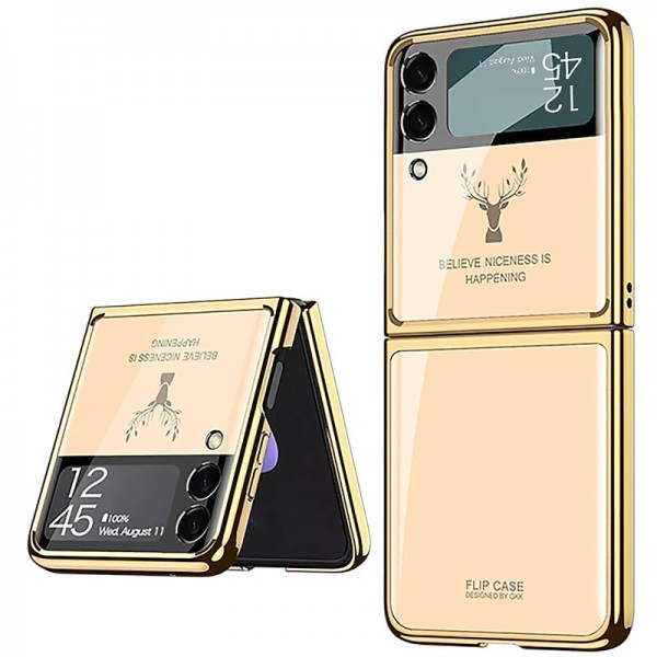 Phone Case For Samsung Galaxy Z Flip 5 Z Flip 4 Z Flip 3 Z Flip 2 Z Flip Back Cover Plating Camera Lens Protector Shockproof Transparent Solid Colored Marble Tempered Glass Phone Case For Samsung Galaxy Z Flip 5 Z Flip 4 Z Flip 3 Z Flip 2 Z Flip Back Cover Plating Camera Lens Protector Shockproof Transparent Solid Colored Marble Tempered Glass
