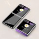 Phone Case For Samsung Galaxy Z Flip 5 Z Flip 4 Z Flip 3 Z Flip 2 Z Flip Back Cover Plating Camera Lens Protector Shockproof Transparent Solid Colored Marble Tempered Glass Phone Case For Samsung Galaxy Z Flip 5 Z Flip 4 Z Flip 3 Z Flip 2 Z Flip Back Cover Plating Camera Lens Protector Shockproof Transparent Solid Colored Marble Tempered Glass