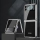 Phone Case For Samsung Galaxy Z Flip 5 Z Flip 4 Z Flip 3 Z Flip 2 Z Flip Back Cover Plating Camera Lens Protector Shockproof Transparent Solid Colored Marble Tempered Glass Phone Case For Samsung Galaxy Z Flip 5 Z Flip 4 Z Flip 3 Z Flip 2 Z Flip Back Cover Plating Camera Lens Protector Shockproof Transparent Solid Colored Marble Tempered Glass