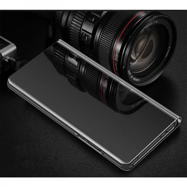 Phone Case For Samsung Galaxy S24 S23 S22 S21 S20 Plus Ultra A14 A54 Note 20 Ultra 10 Plus A32 A52 Full Body Case Flip with Stand Holder Mirror Auto Sleep / Wake Up Solid Colored TPU